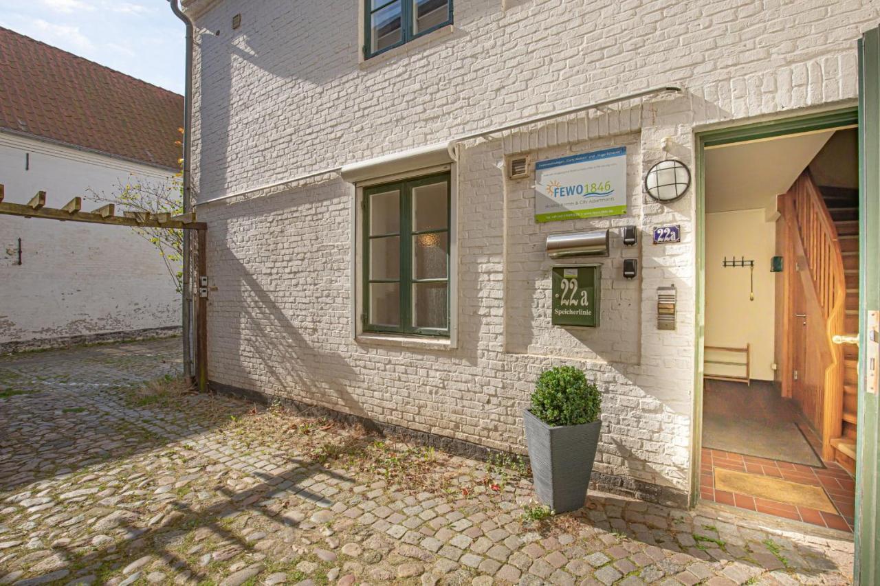 Fewo1846 - Hugo Eckener - Komfortable Maisonette-Wohnung Mit 2 Schlafzimmern Im Stadtzentrum Flensburgo Exterior foto
